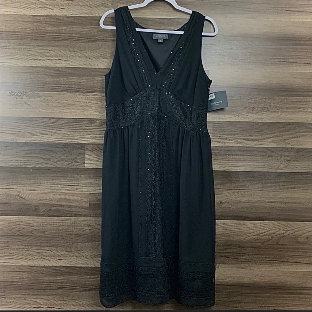 NWT Liz Claiborne Sleeveless Gown - Dress Size 14